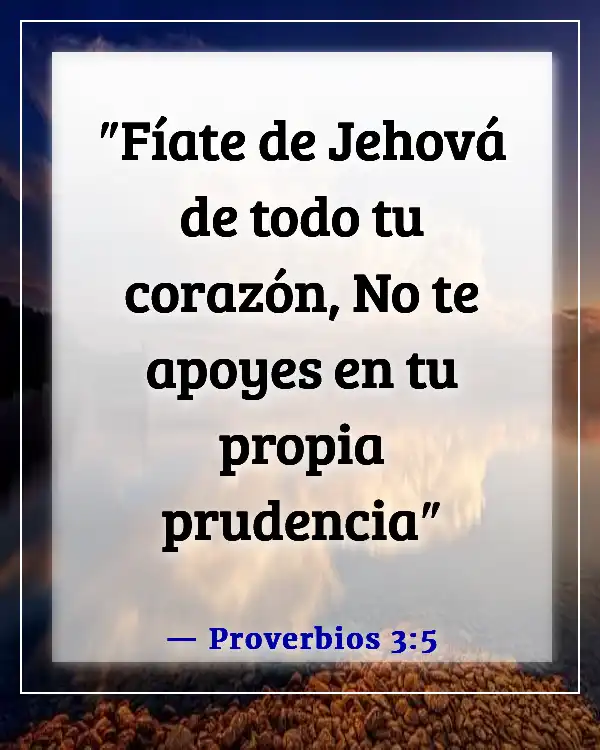 Versículos de la Biblia para orar por un compañero de vida (Proverbios 3:5)