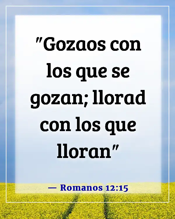 Versículo de la Biblia para la suegra (Romanos 12:15)