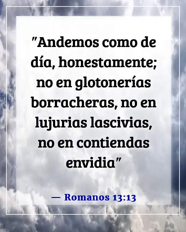 Versículos bíblicos sobre la división (Romanos 13:13)
