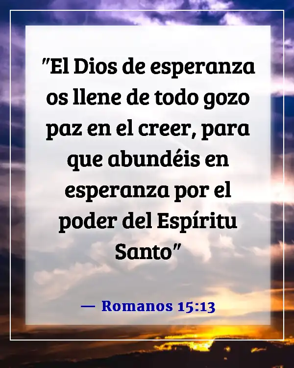 Versículos de la Biblia para orar por un compañero de vida (Romanos 15:13)