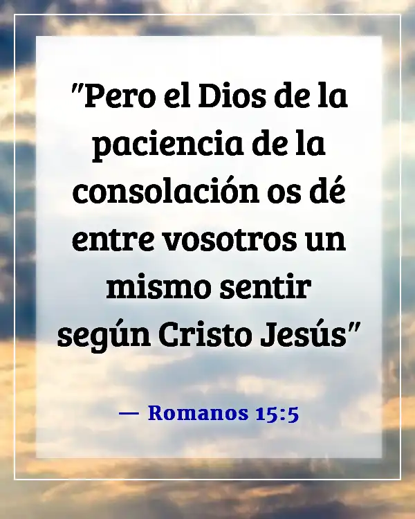 Versículos bíblicos para problemas de relación (Romanos 15:5)