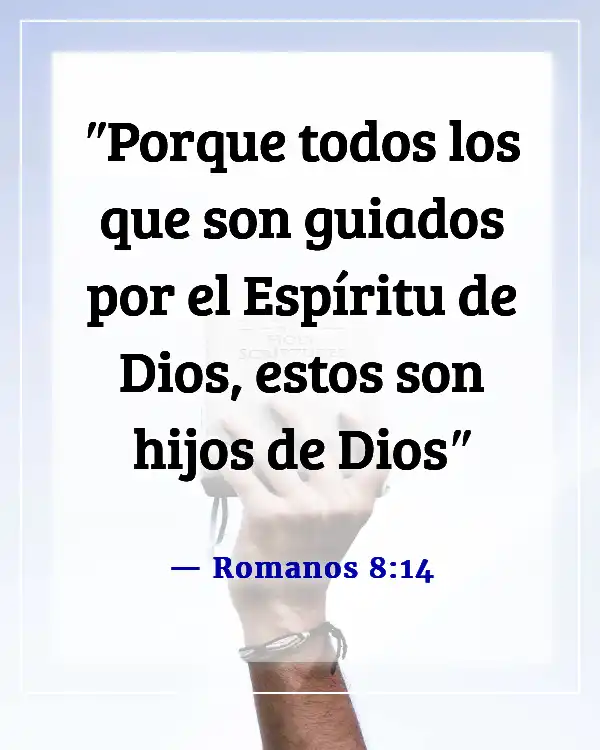 Versículos de la Biblia sobre los niños que van al cielo (Romanos 8:14)