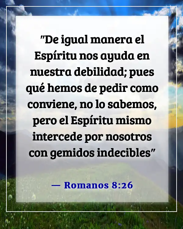 Versículos bíblicos sobre la vulnerabilidad (Romanos 8:26)