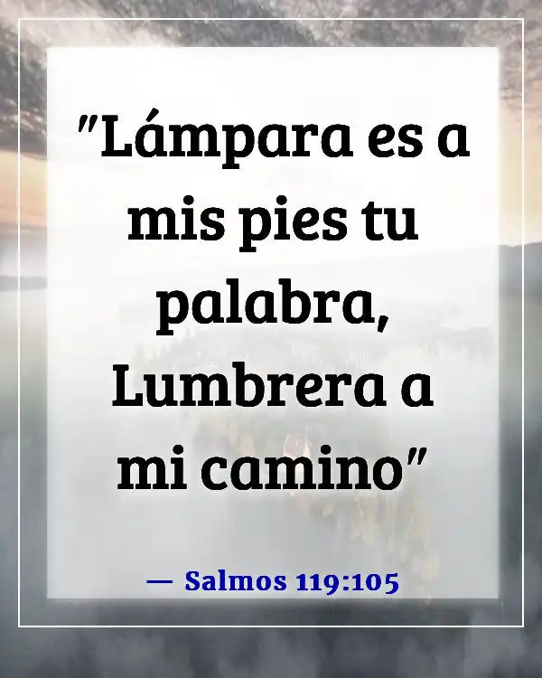 Versículos de la Biblia para adolescentes rebeldes (Salmos 119:105)