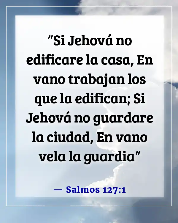 Versículos de la Biblia sobre problemas laborales (Salmos 127:1)