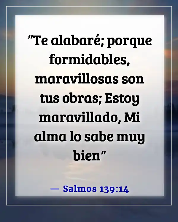 Versículos bíblicos para trastornos alimenticios (Salmos 139:14)