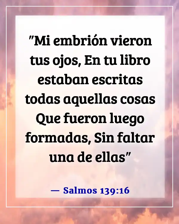 Versículo de la Biblia sobre el tiempo para todo (Salmos 139:16)