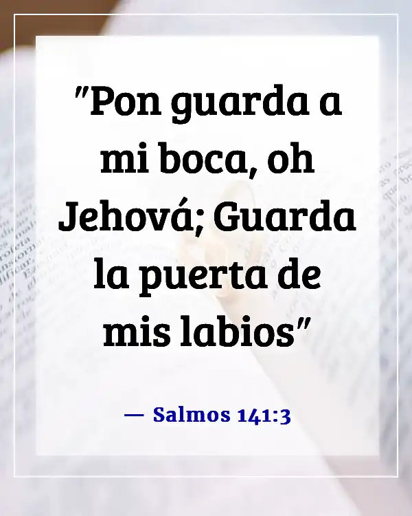Versículo de la Biblia sobre guardar tus ojos y oídos (Salmos 141:3)