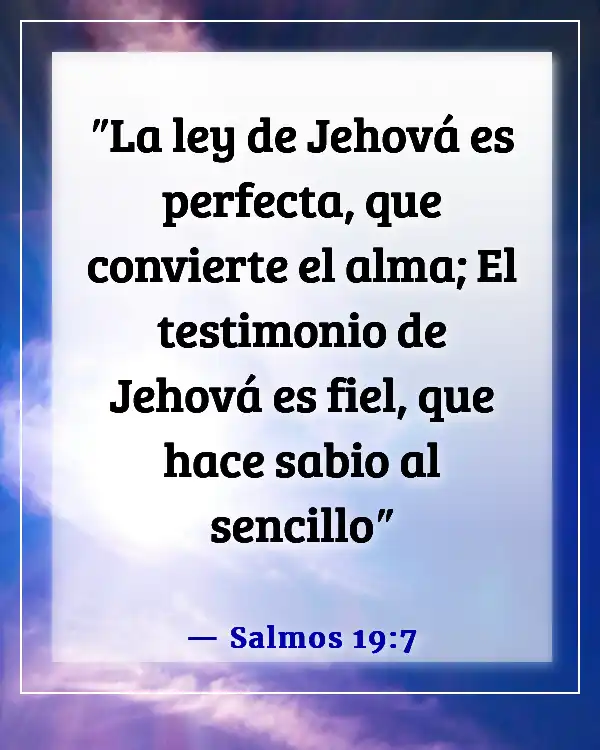 Versículo bíblico para avivamiento y despertar espiritual (Salmos 19:7)