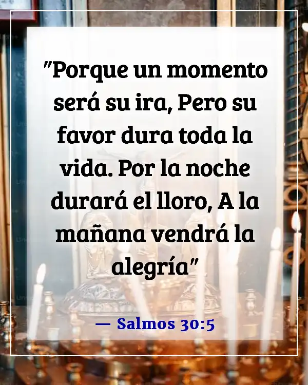 Versículos bíblicos para favor y avance (Salmos 30:5)