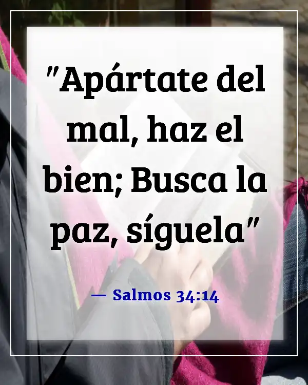 A verse from the Bible that talks about doing the right thing in Spanish can be translated as:

Versículo de la Biblia sobre hacer lo correcto (Salmos 34:14)
