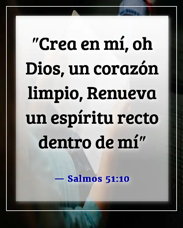 Versículo de la Biblia sobre la renovación de la mente (Salmos 51:10)