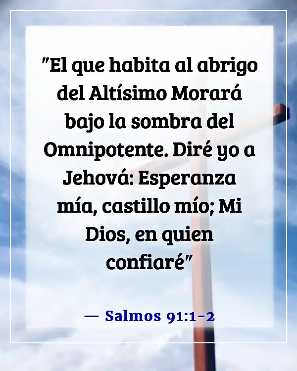 Versículos de la Biblia sobre la supervivencia (Salmos 91:1-2)