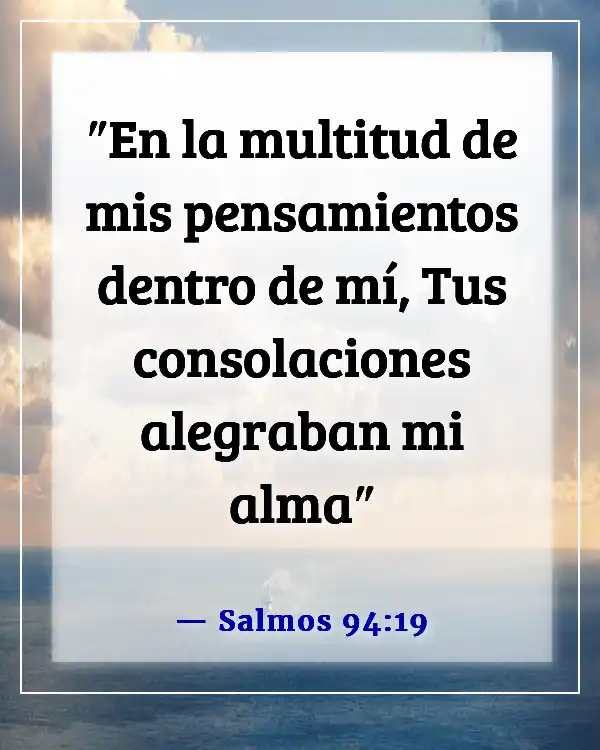 Versículos de la Biblia para sanación y fortaleza para un amigo (Salmos 94:19)