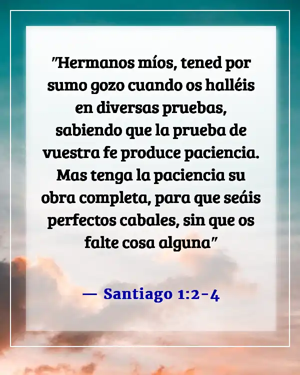 Versículos bíblicos sobre tiempos difíciles (Santiago 1:2-4)