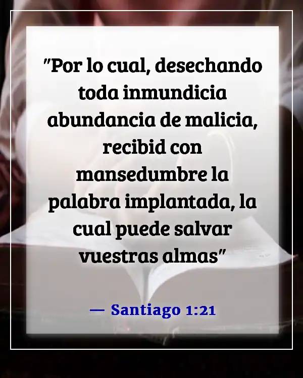 Versículo de la Biblia sobre la renovación de la mente (Santiago 1:21)