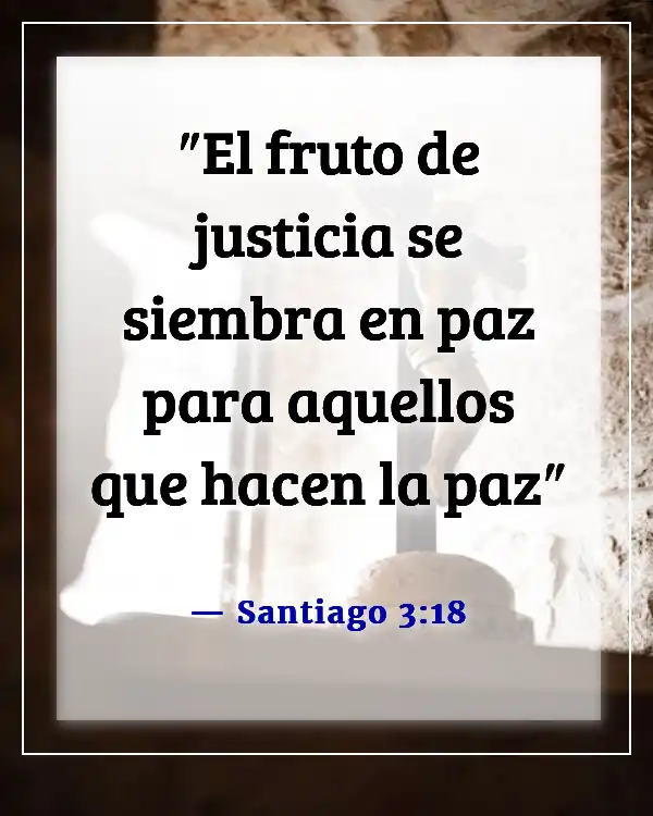 Citas Bíblicas Sobre la Paz y la Guerra (Santiago 3:18)