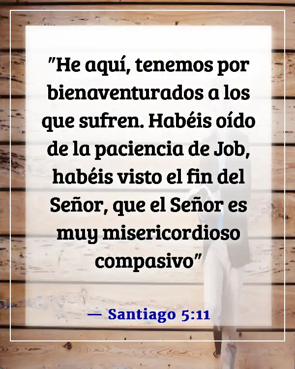 Versículo de la Biblia sobre la paciencia y la perseverancia (Santiago 5:11)
