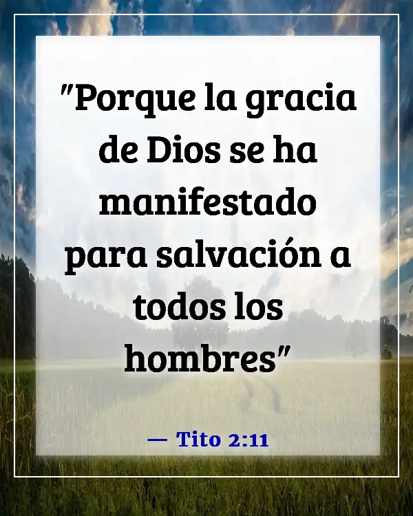 Versículos de la Biblia sobre los niños que van al cielo (Tito 2:11)