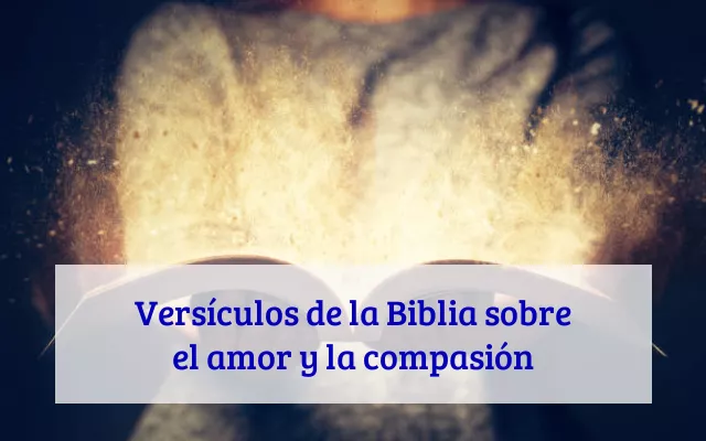 Versículos de la Biblia sobre el amor y la compasión